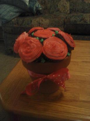 Cupcake Flowers